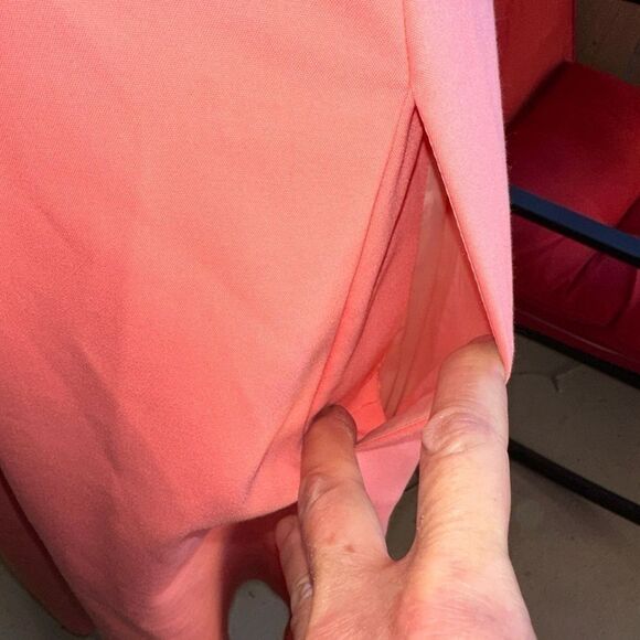 KATE Spade Twill Grace Dress pink sea Star fit and flare sz 2 NWT - Picture 14 of 15